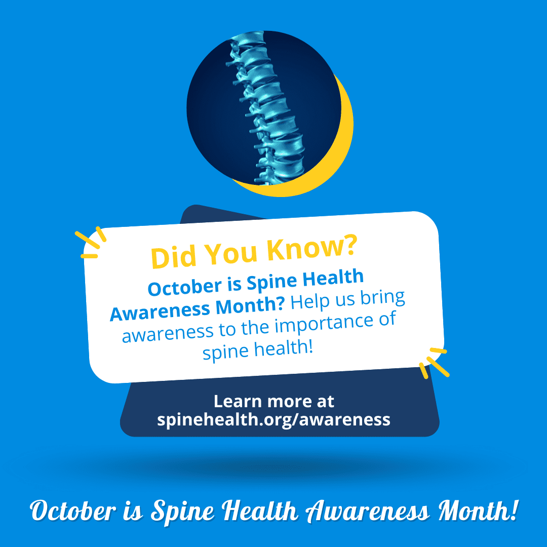 Social Media Toolkit: Spine Health Awareness Month | National Spine ...